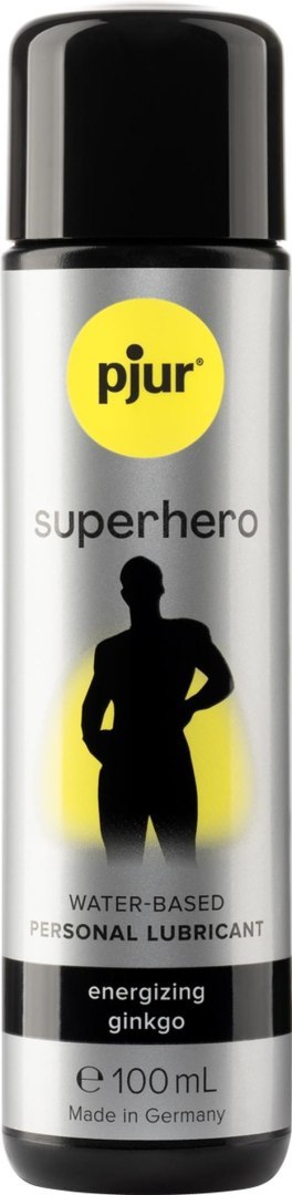 Żel-pjur Superhero glide 100ml.EnergizinGinkgo lubricant Pjur Group Luxemboyrg SA Group Luxemboyrg SA
