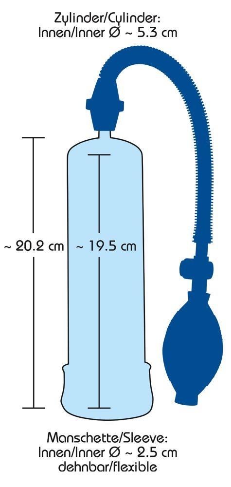 Bang Bang Blue Penis Pump blue ORION