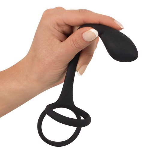 Black Velvets Cock + Ball ring ORION