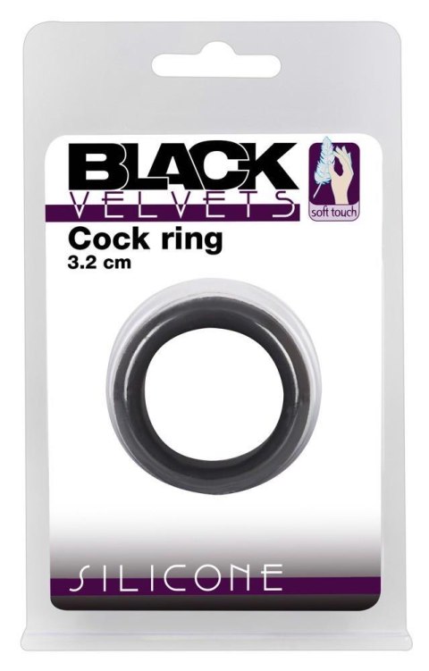 Black Velvets Cock Ring 3.2 cm ORION