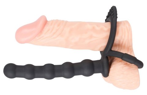 Black Velvets Cock & ball ring ORION