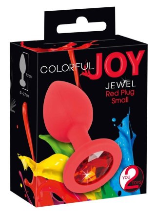 Colorful Joy Jewel Red Plug ORION