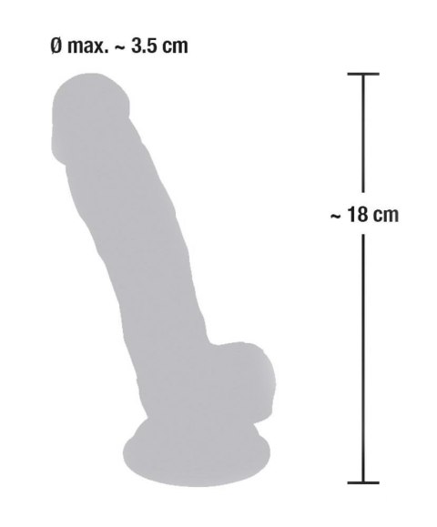 Medical Silicone Dildo 18 cm ORION