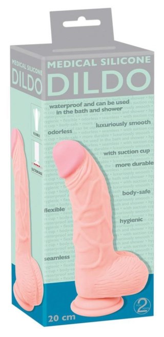 Medical Silicone Dildo 20 cm ORION