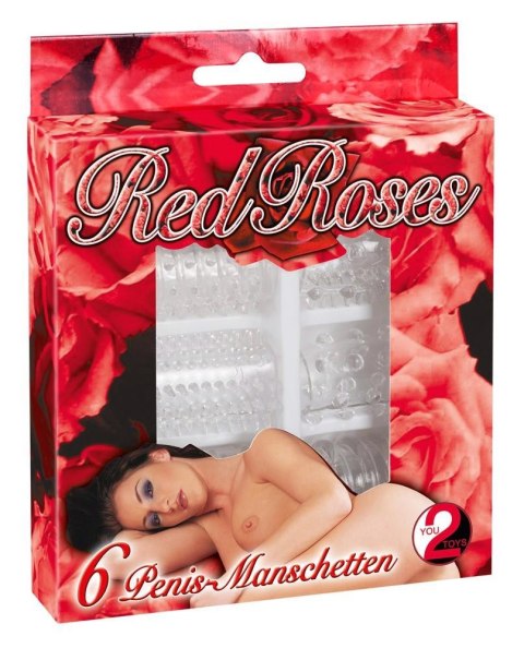 Red Roses Penis Ring Set 6 pcs ORION