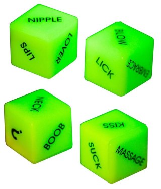 Dice "Glow-in-the-dark" Engl. ORION