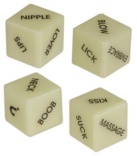 Dice "Glow-in-the-dark" Engl. ORION