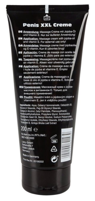 Penis XXL Creme 200 ml ORION