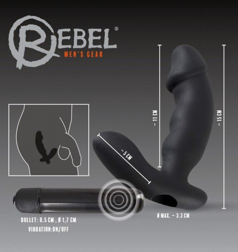 Rebel Cock-shaped vibe ORION