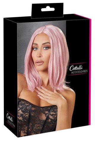 Wig, bob, pink ORION