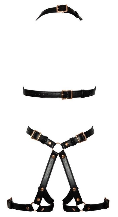 Bad Kitty Harness S/M rose ORION