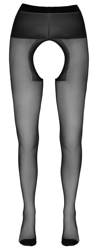 Crotchless Tights black 3 ORION