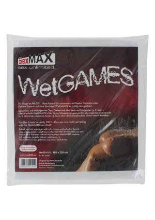 BDSM-SexMAX WetGAMES Sex sheet, 180 x 220 cm, white JOYDIVISION international AG