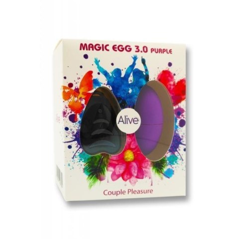 Jajko/wibr-Wibrator Egg 3.0 PURPLE Remote control CNEX A.I.E.,S.L.