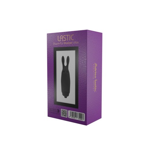 Stymulator-Wibrator - Lastic pocket vibe Rabbit Black CNEX A.I.E.,S.L.