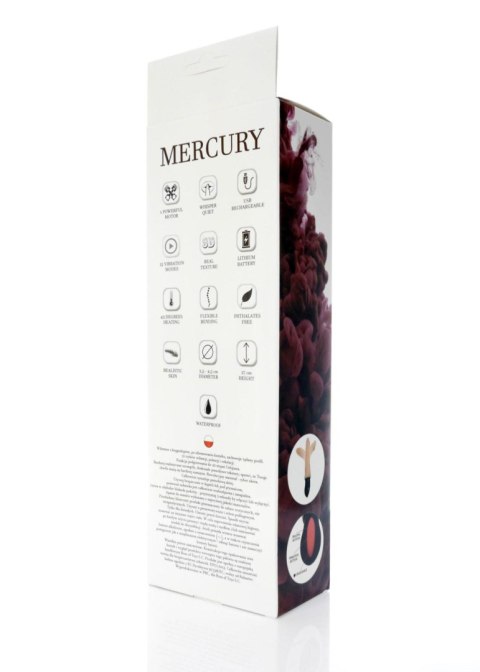 Wibrator-MERCURY-USB-12function,bending vibrator Boys of Toys Sp. z o.o.