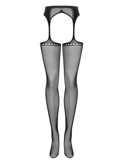 Bielizna-Garter stockings S314 czarny S/M/L Obsessive - Amocarat Sp. z o.o.