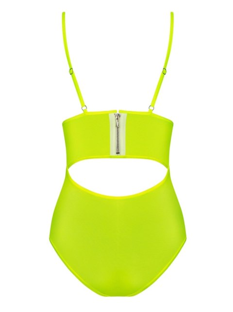 Neonia body żółty L/XL Obsessive - Amocarat Sp. z o.o.