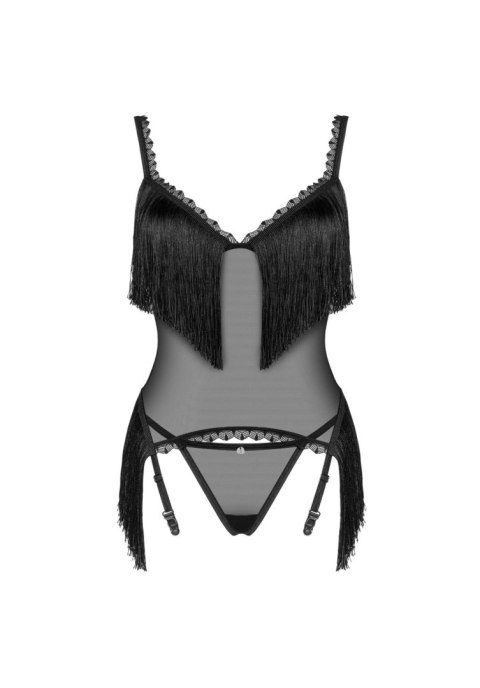 Sherila gorset i stringi XL/2XL Obsessive - Amocarat Sp. z o.o.