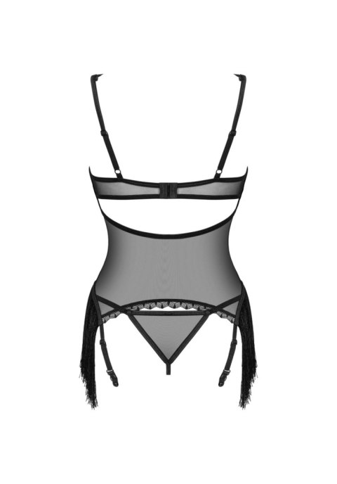 Sherila gorset i stringi XL/2XL Obsessive - Amocarat Sp. z o.o.