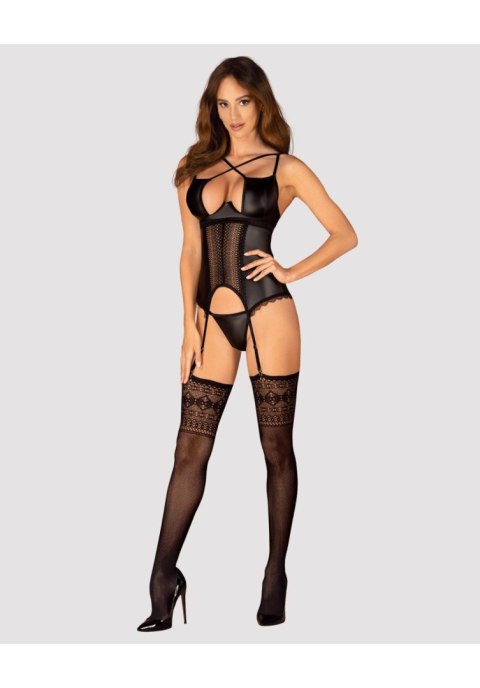 Norides gorset i stringi XL/2XL Obsessive - Amocarat Sp. z o.o.