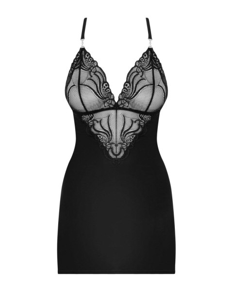 Bielizna-828-CHE-1 koszulka i stringi L/XL Obsessive - Amocarat Sp. z o.o.