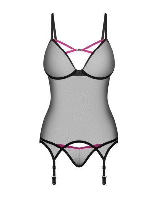 Novenes gorset i stringi XL/2XL Obsessive - Amocarat Sp. z o.o.