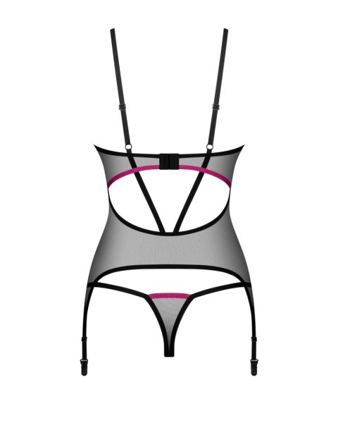 Novenes gorset i stringi XL/2XL Obsessive - Amocarat Sp. z o.o.
