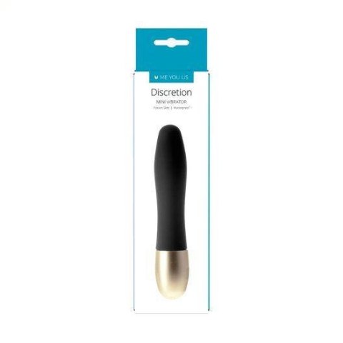 Me You Us Discretion Bullet Wibrator Black ABS - Intimate Distribution (dystrybutor)
