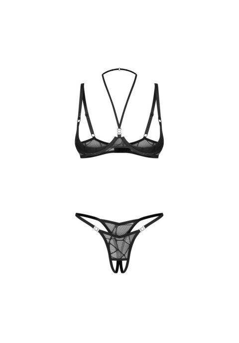 Olianna komplet 2-częściowy otwarty L/XL Obsessive - Amocarat Sp. z o.o.