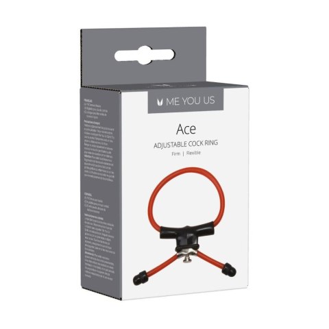 Pierścień- Me You Us Ace Cock Ring ABS - Intimate Distribution (dystrybutor)
