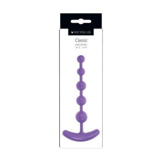Plug/kulki- Me You Us Classic Anal Beads Purple ABS - Intimate Distribution (dystrybutor)