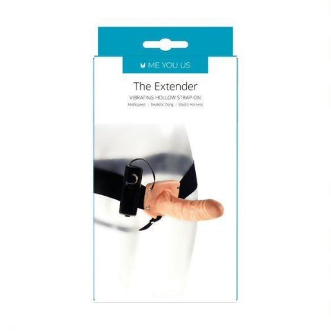 Proteza-The Extender Hollow Vibrating Strap-On Kinx ABS - Intimate Distribution (dystrybutor)