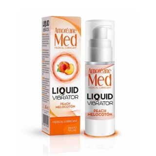 Żel/sprej-Liquid Vibrator Peach 30ml. CNEX A.I.E.,S.L.