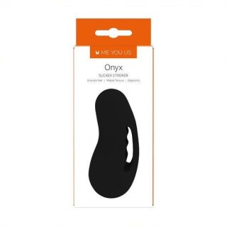 Masturbator- Me You Us Onyx Sucker Stroker Male Masturbator Black ABS - Intimate Distribution (dystrybutor)