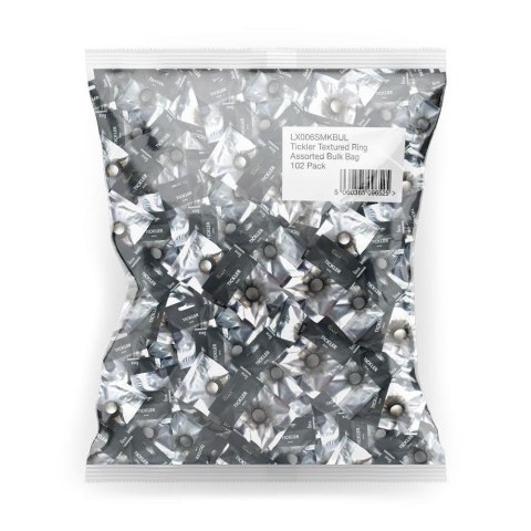 Me You Us Tickler Set Textured Ring Smoke 102pcs ABS - Intimate Distribution (dystrybutor)