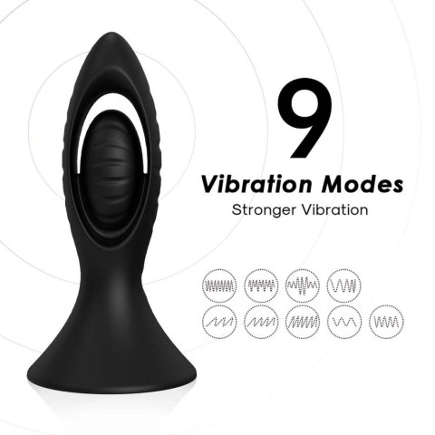 Watchman Black, 9 vibration functions Boys of Toys Sp. z o.o.