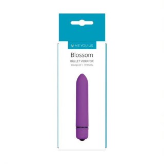 Wibrator- Me You Us Blossom 10 Mode Bullet Vibrator Purple ABS - Intimate Distribution (dystrybutor)