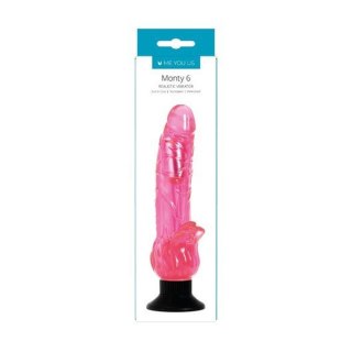 Wibrator- Me You Us Mounty 6 Realistic Vibrator Pink ABS - Intimate Distribution (dystrybutor)