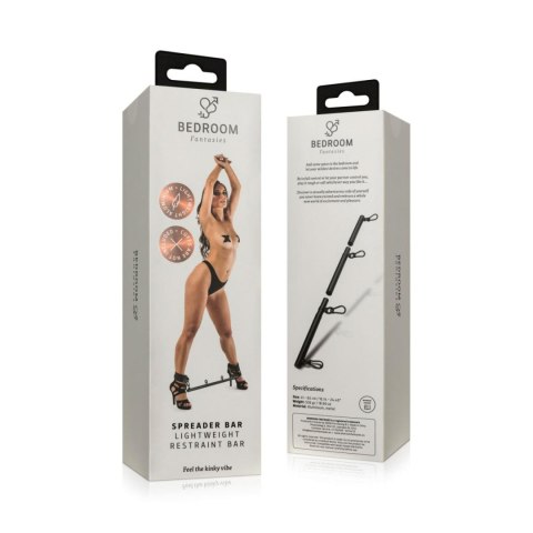 Bedroom Fantasies - Adjustable Spreader Bar Black ONE-DC B.V.