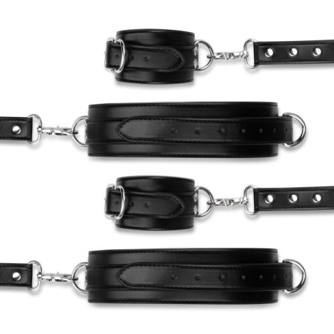Bedroom Fantasies - Bondage Cross
Wrist and Leg Cuffs Black ONE-DC B.V.