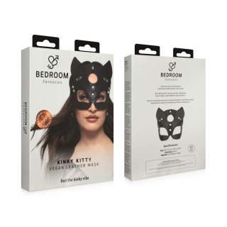 Bedroom Fantasies - PU Leather Mask Kitty Black ONE-DC B.V.