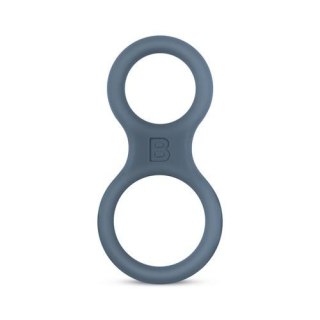 Boners Silicone Cock Ring And Ball Stretcher - Grey ONE-DC B.V.
