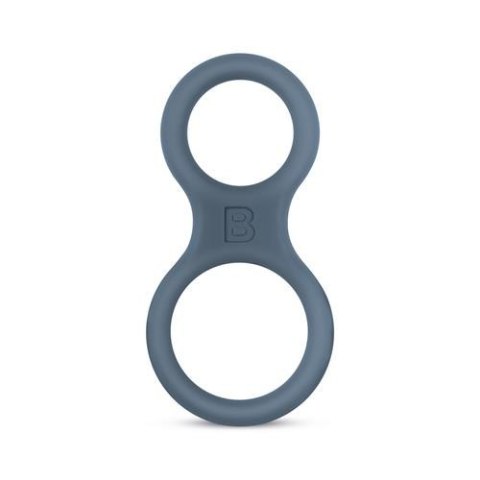 Boners Silicone Cock Ring And Ball Stretcher - Grey ONE-DC B.V.