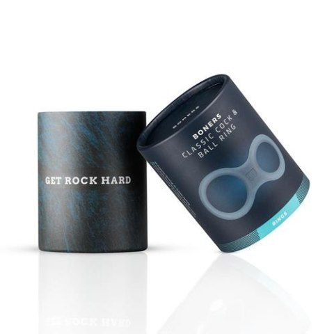 Boners Silicone Cock Ring And Ball Stretcher - Grey ONE-DC B.V.