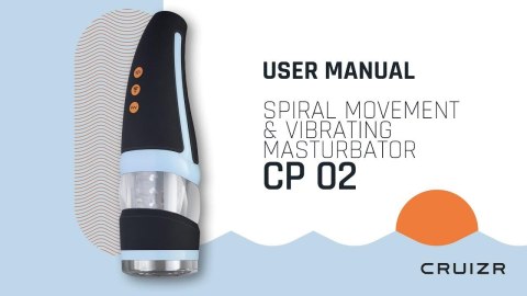 CRUIZR-CP02 Rotating And Vibrating Automatic Masturbator With Adapter ONE-DC B.V.