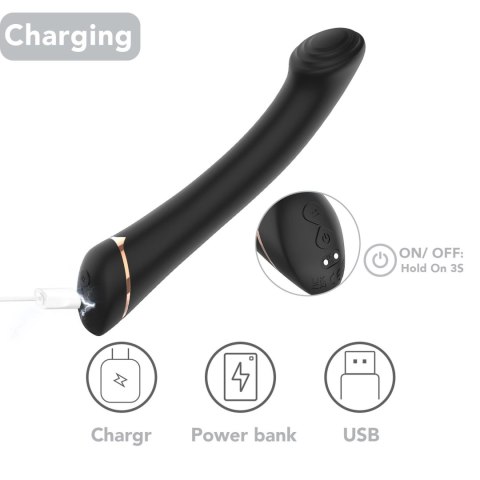 Gwand Black, 9 vibration functions Boys of Toys Sp. z o.o.