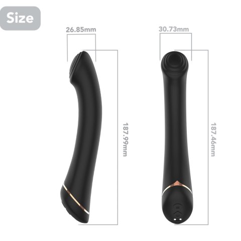 Gwand Black, 9 vibration functions Boys of Toys Sp. z o.o.