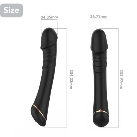Hancock Black, 9 vibration functions Boys of Toys Sp. z o.o.