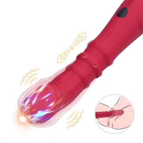 Jackal Red 9 vibration function Boys of Toys Sp. z o.o.